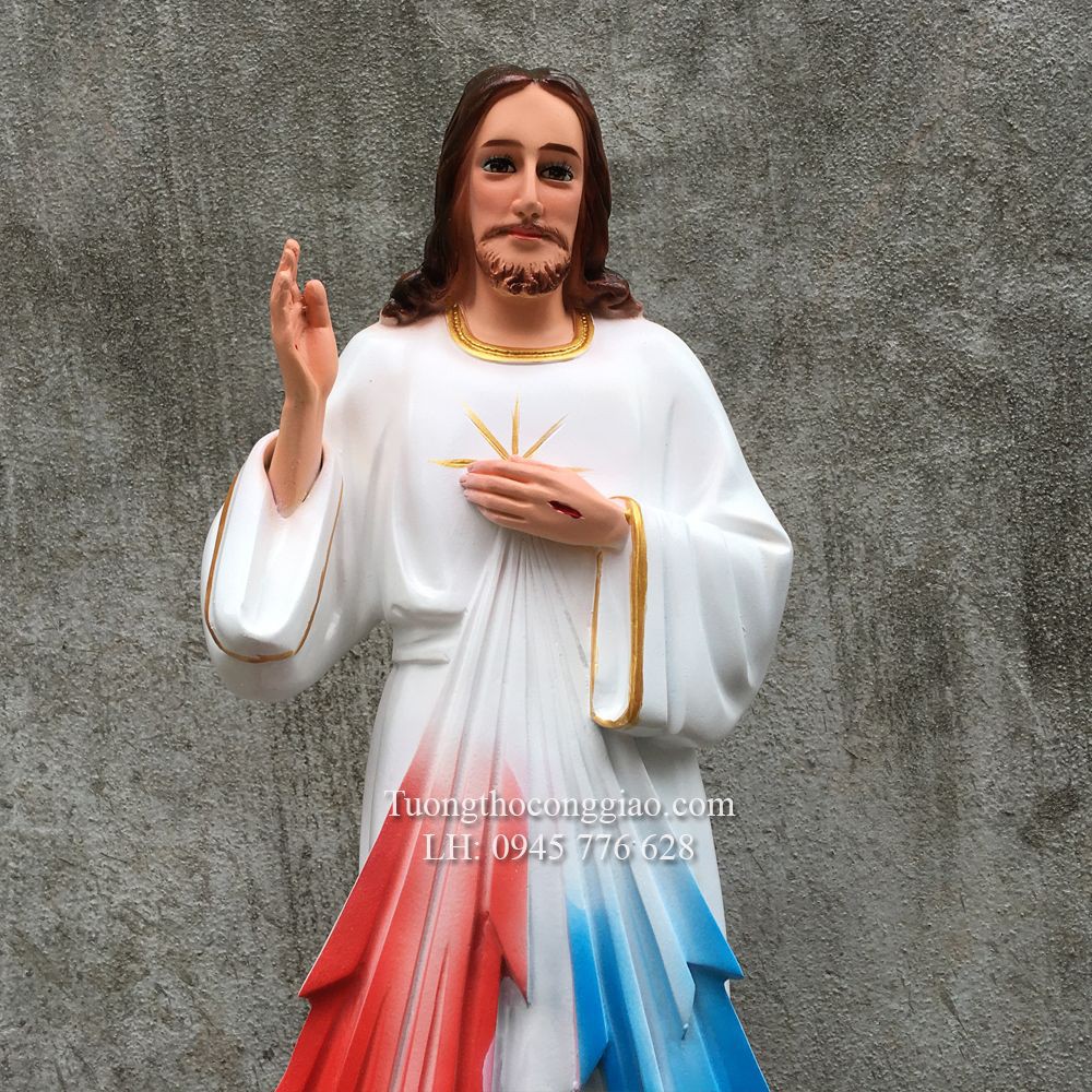 Tượng Lòng Thương Xót Chúa 50cm