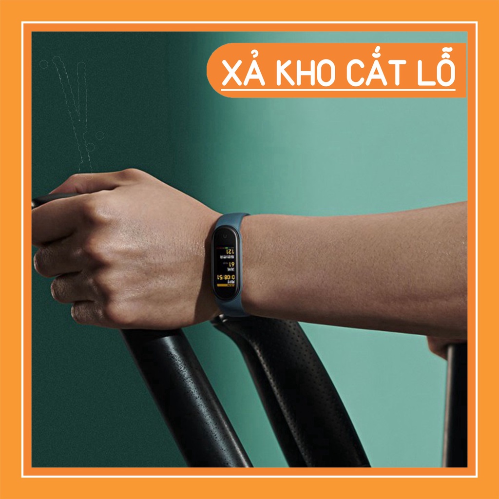 SALE LỖ VỐN Vòng tay theo dõi sức khoẻ Mi Band 5 Xiaomi Tiếng Việt Miband 5 SALE LỖ VỐN