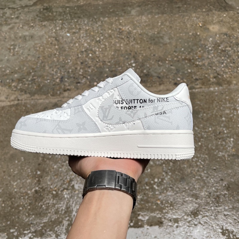 Giày Thể Thao AF.1 LV xám nam nữ