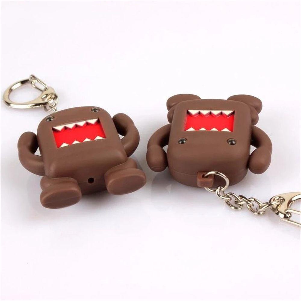 Móc Khóa Đèn LED Siêu Sáng Hình Nhân Vật Domo Kun
