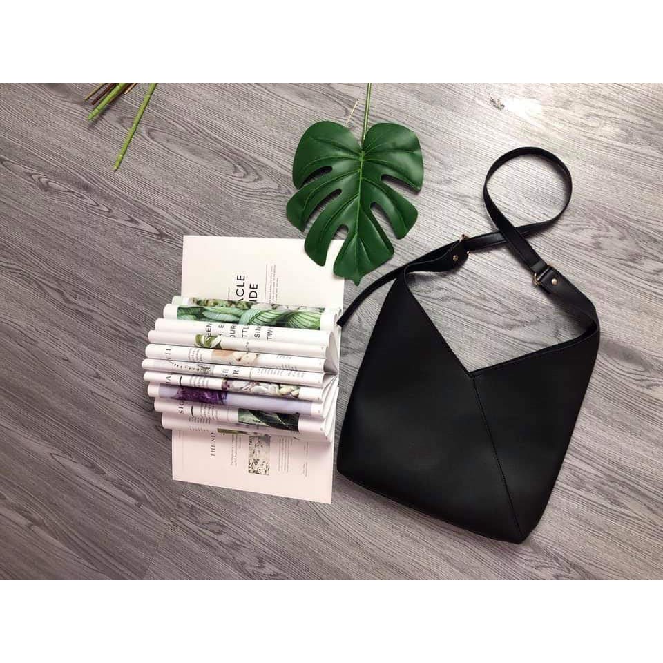 Túi Da Cut Out Tặng Kèm Ví nhỏ