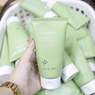 SỮA RỬA MẶT INNISFREE GREEN TEA CLEANSING FOAM