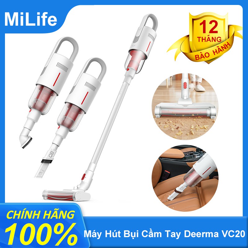 Máy Hút Bụi Cầm Tay Không Dây Deerma VC20 ( Sạc Pin)-Máy hút bụi, lau sàn Deerma DEM-VC20 Pro