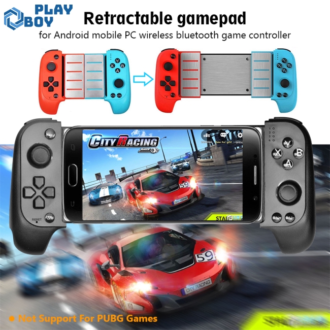 Wireless Bluetooth Game Controller Telescopic Gamepad Joystick for Samsung Xiaomi Huawei Android PC