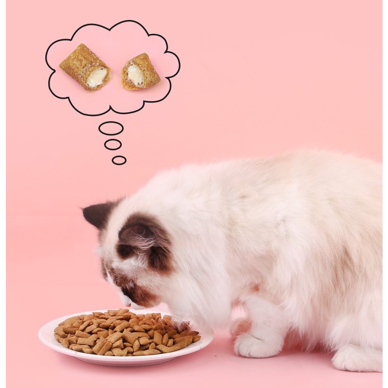 Bánh thưởng snack CURLY TAIL bánh quy cho mèo gói 20 gram