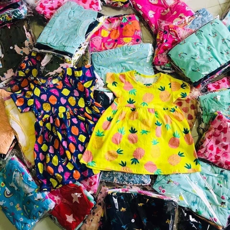 Váy Cho Bé-Váy Bé Gái Cotton