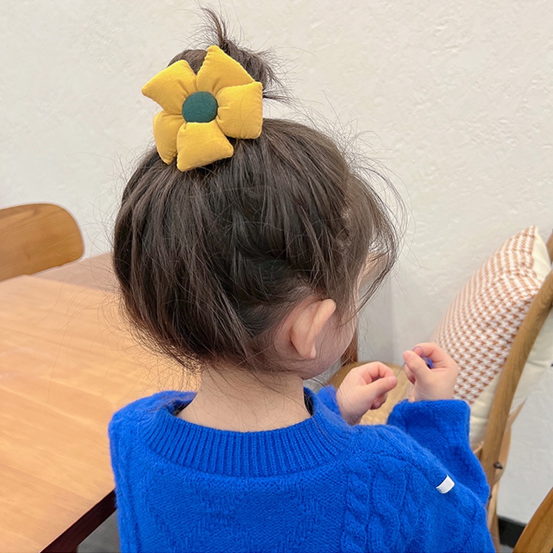 RainBow Bows Set 2 Kẹp Tóc Hình Nơ Hoạt Hình Dễ Thương Cho Bé Gái