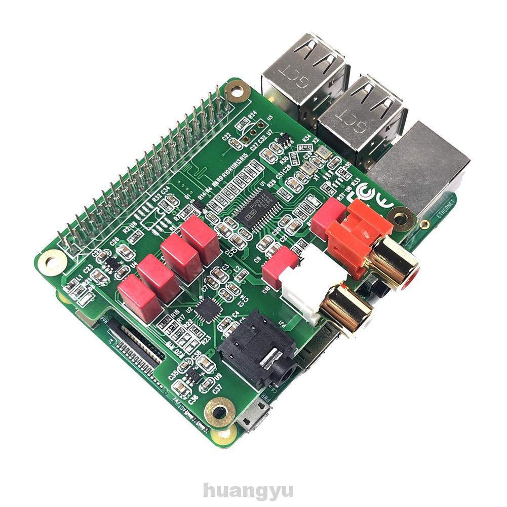 Bảng Mạch Âm Thanh Hifi Dac Pcm5122 384khz Cho Raspberry Pi 3b