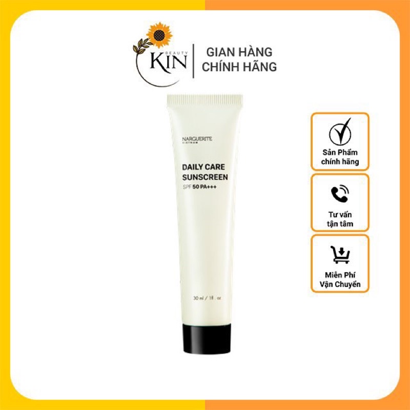 KEM CHỐNG NẮNG NÂNG TÔNG CHỐNG ÁNH SÁNG XANH NARGUERITE - KEM CHỐNG NẮNG MỚI NARGUERITE