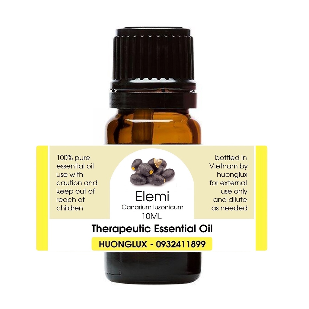 Tinh dầu nhựa trám dầu Elemi Essential Oil (nhựa cây Pili)