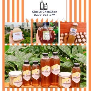 COMBO 50C CHAI NHƯA CỔ RỘNG 330ML - 500ML - 1000ml Kèm nắp f38