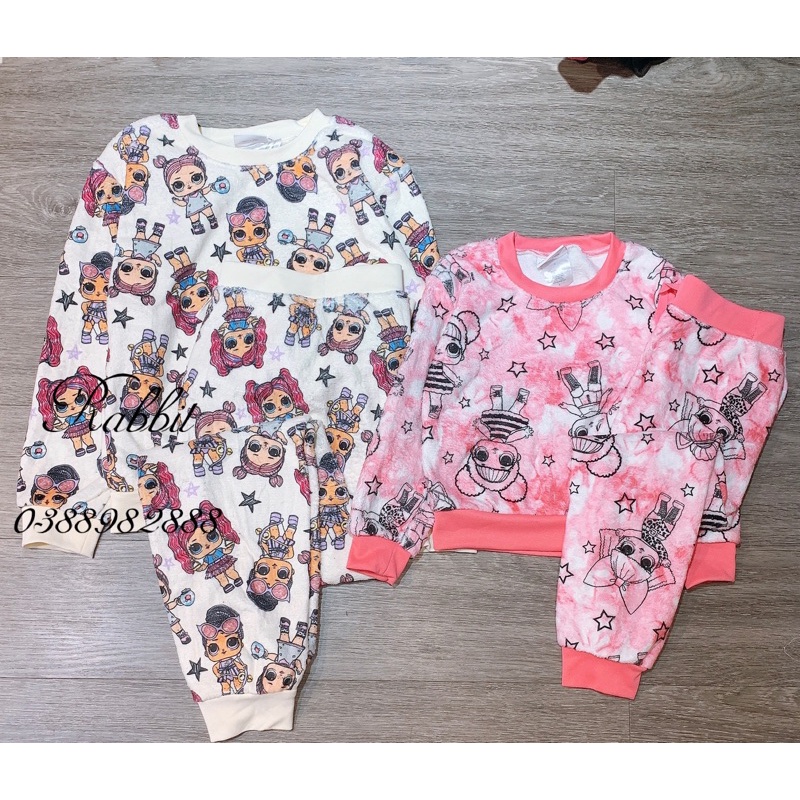 Bộ lông mềm LOL và Minnie - HÀNG SALE KHÔNG ĐỔI TRẢ