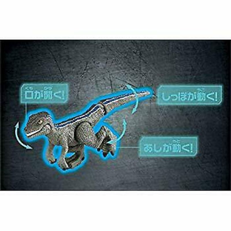 Set 1 và set 3 khủng long Jurassic World hãng Tomy có khớp cử động miệng, tay và đuôi