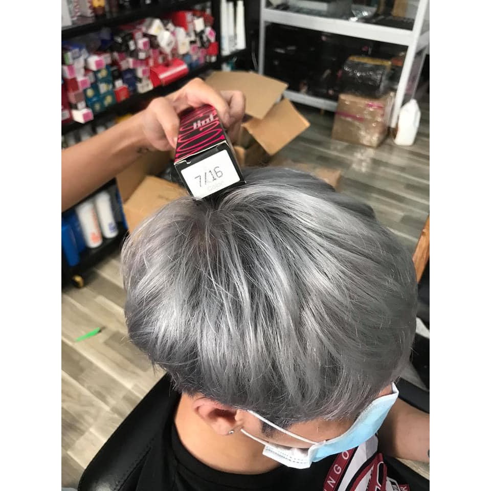 Thuốc Nhuộm Tóc Yogi Care Có Màu Nhuộm Phủ Bạc Cân Bằng Lên Màu Chuẩn Salon