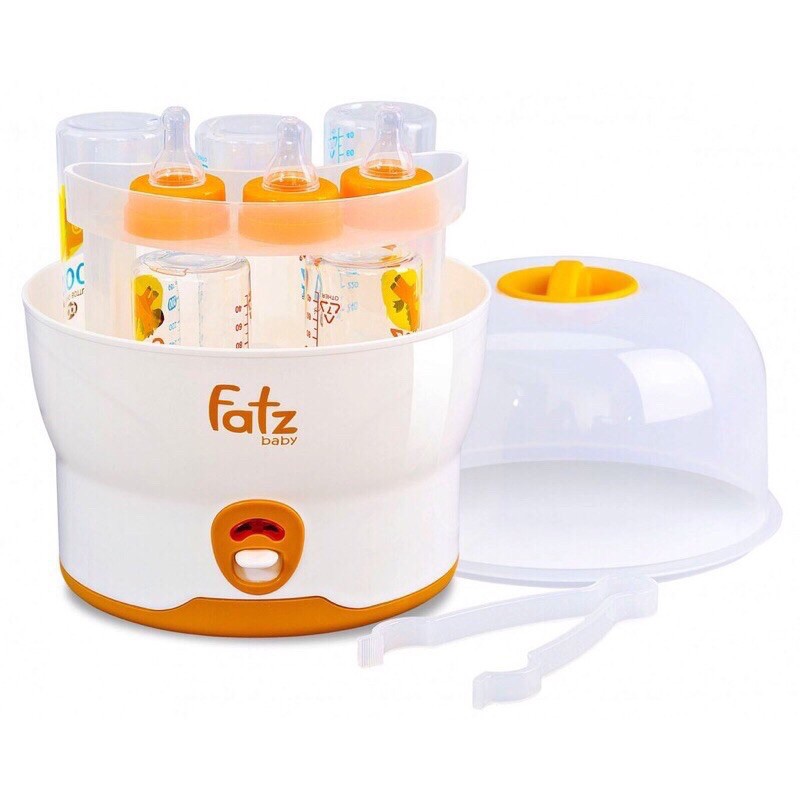 MÁY TIỆT TRÙNG BÌNH SỮA 6 LỐC FATZ BABY - STEAM 1