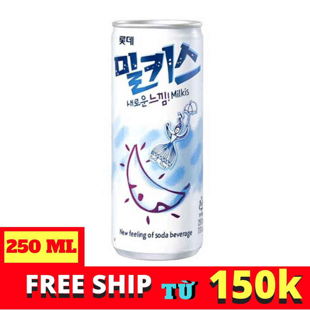 Nước soda MILKIS Lotte 250ML