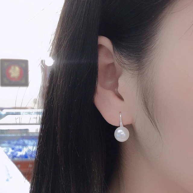 Bông tai trai bạc ta cao cấp