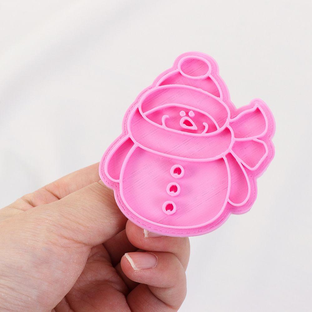 1 Khuôn Cắt Tạo Hình 3D Chủ Đề Giáng Sinh
