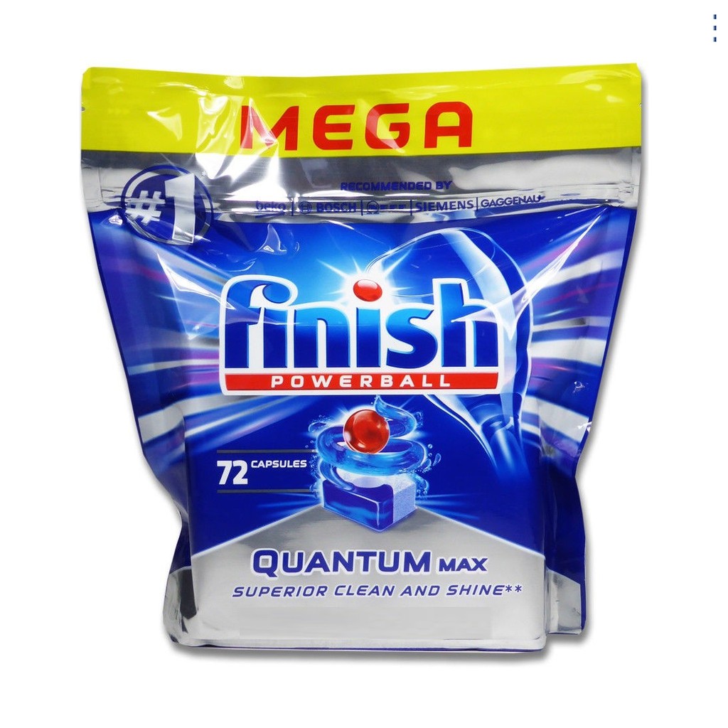 Viên rửa bát Finish Quantum Max 72 tabs ( NK EU )