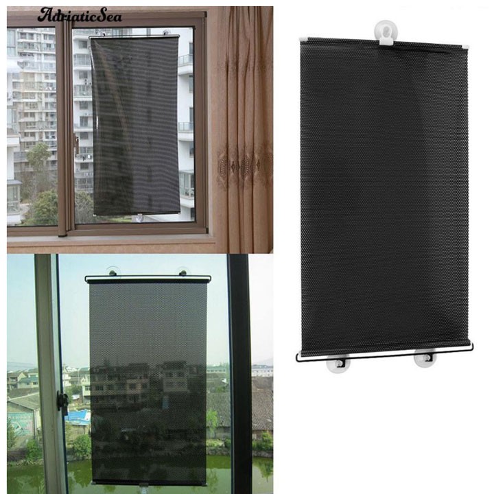 Rèm Che Nắng Cửa Kính Ô Tô Kéo Dài Rút Gọn, Tấm Chắn Nắng Cửa Kính, Rèm Che Nắng Thông Minh - Tiện Lợi
