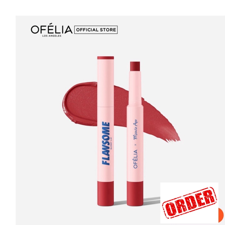 (Order nhanh) Son Môi Flansome - Hồng đất Cuttie Pie Giữ Màu Lâu Trôi Suốt Nhiều Giờ Nhưng Vẫn Giữ Độ Dưỡng Cho Môi - Hà