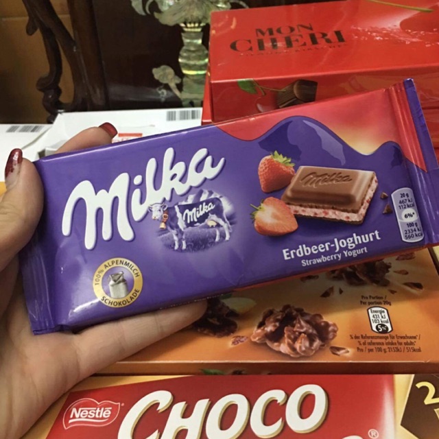 Socola Milka chuẩn Đức 100%
