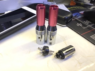 Jack XLR,canon Palic mạ bạc cao cấp