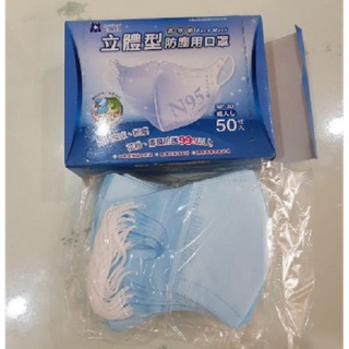 Khẩu trang cao cấp Blue Eagle NP3D (họp 50 cái)