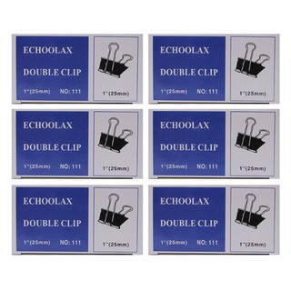Bộ 3 hộp kẹp bướm echo - đen