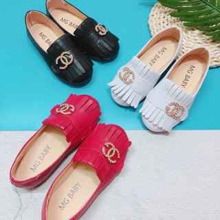 Giầy bệt đính đá cho bé yêu sành điệu, hàng có sẵn, size: 26-35