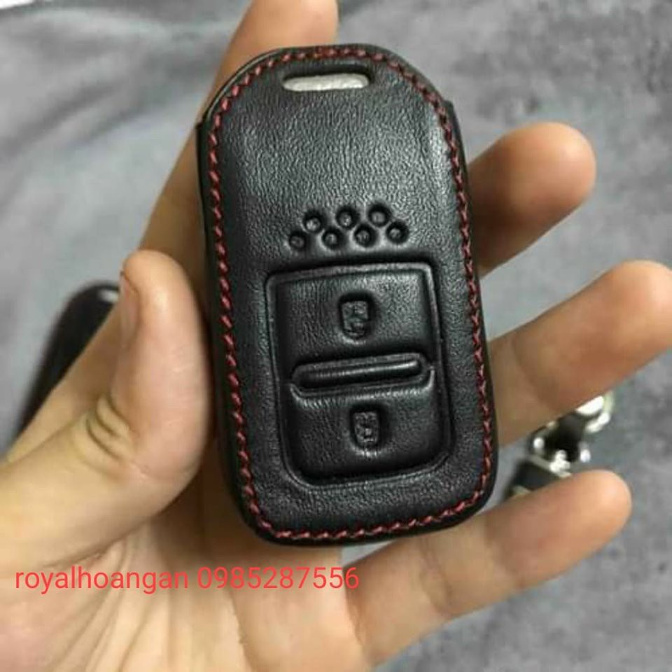 bao da chìa khóa HONDA CITY,CIVIC,CRV,BRIO,HRV,JAZZ kèm móc khóa