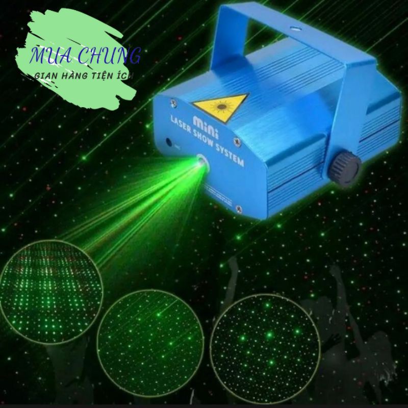 (Siêu Phẩm) Đèn Sân Khấu Laser MiNi siêu đẹp