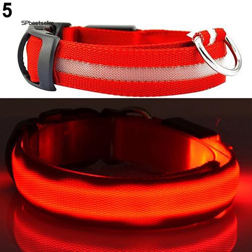Vòng cổ có đèn LED phát sáng dành cho thú cưng