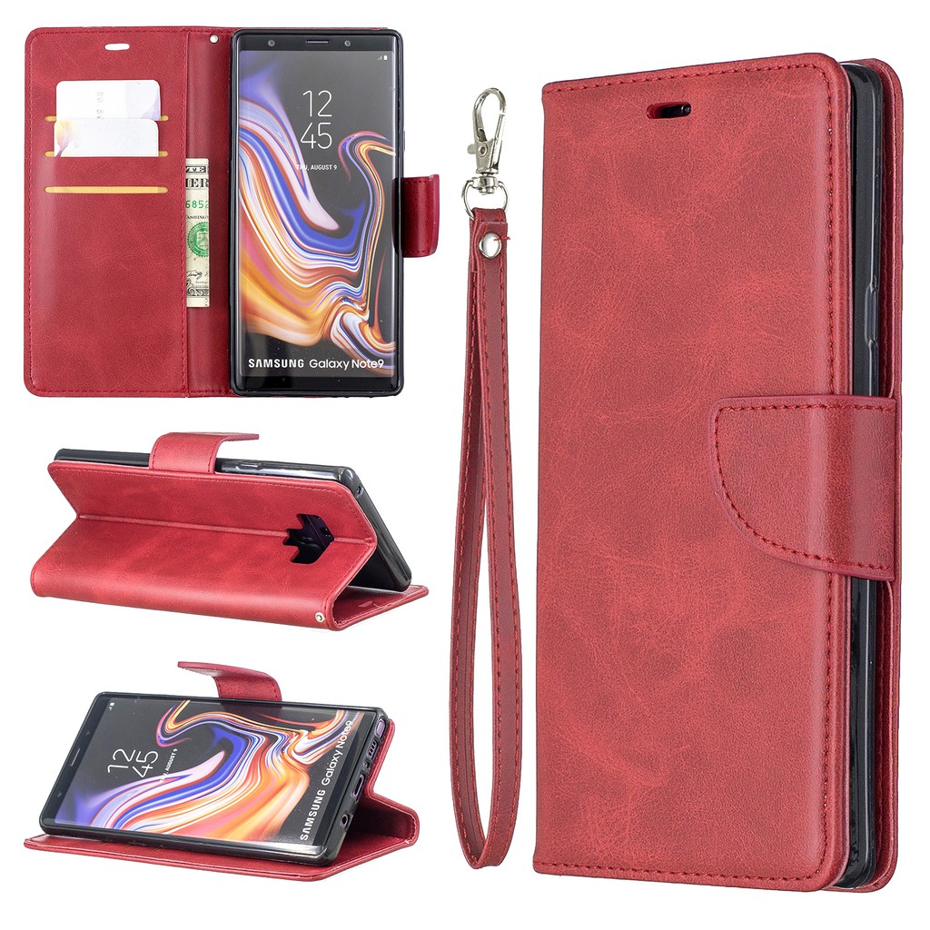Bao điện thoại chất liệu da cừu cho Samsung Galaxy Note 8/Note 9 | BigBuy360 - bigbuy360.vn