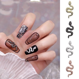 Charm rồng, rắn trang trí móng độc lạ cá tính-charm nail