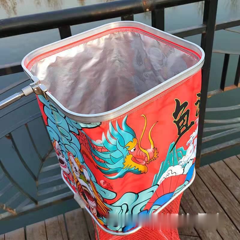 Rọng Đựng Cá Vuông khung Kim Loại Cao Cấp