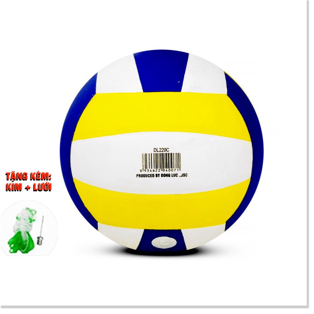 Bóng chuyền Động Lực DL220c - Quả banh bóng chuyền DL 220c tốt dùng trong thi đấu cho nam nữ chính hãng