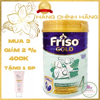 Sữa Bột Dinh Dưỡng Frisomum Gold Hương Vani Hộp Thiếc 900G