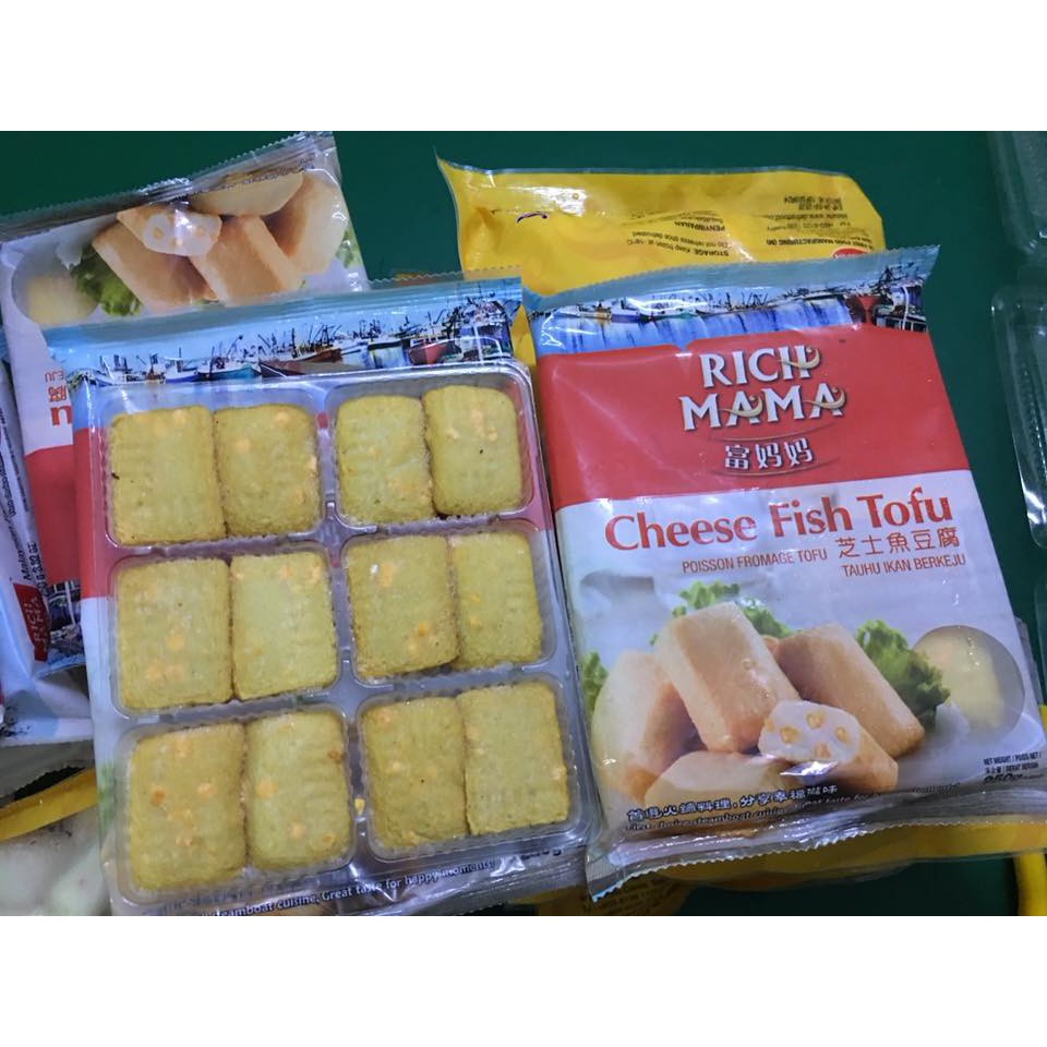 ĐẬU HŨ PHÔ MAI Cheese fish tofu