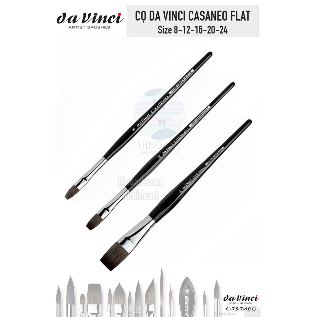 Cọ dẹt Da Vinci CASANEO - 5898