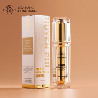 Kem face nano huyền phi dưỡng trắng da, mờ thâm nám spf +30