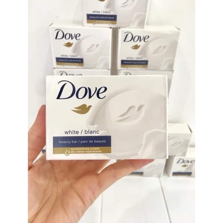 Xà bông cục Dove White Beauty Cream Mỹ 100gr