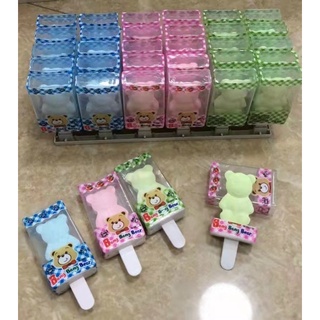 vỉ 30 cây kẹo mút que kem hình thỏ ngộ nghĩnh