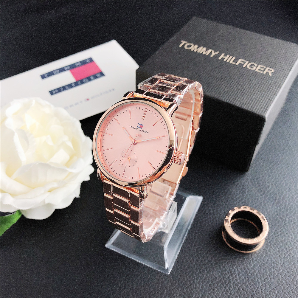 Đồng Hồ Quartz Tommy Hilfiger Chất Liệu Thép Không Gỉ 2021 Tm 7220d