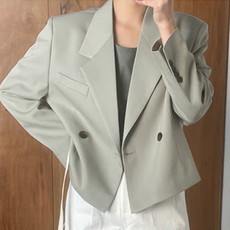 (Hàng có sẵn) Áo Blazer 2 cúc trẻ trung 2021 | BigBuy360 - bigbuy360.vn