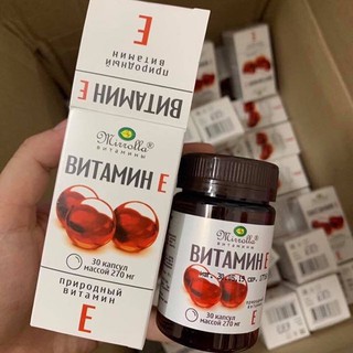 [ CHUẨN ] VIÊN E ĐỎ NGA MẪU MỚI 275mg