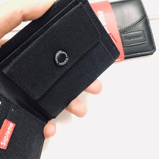 Ví Da Gập Supreme Leather Patchwork Wallet