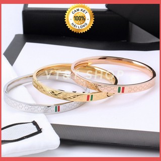 Vòng tay TiTan Gucci Chất Lượng Cao Nhiều Màu Đeo Không Đen Thích Hợp Cho Mọi Lứa Tuổi.