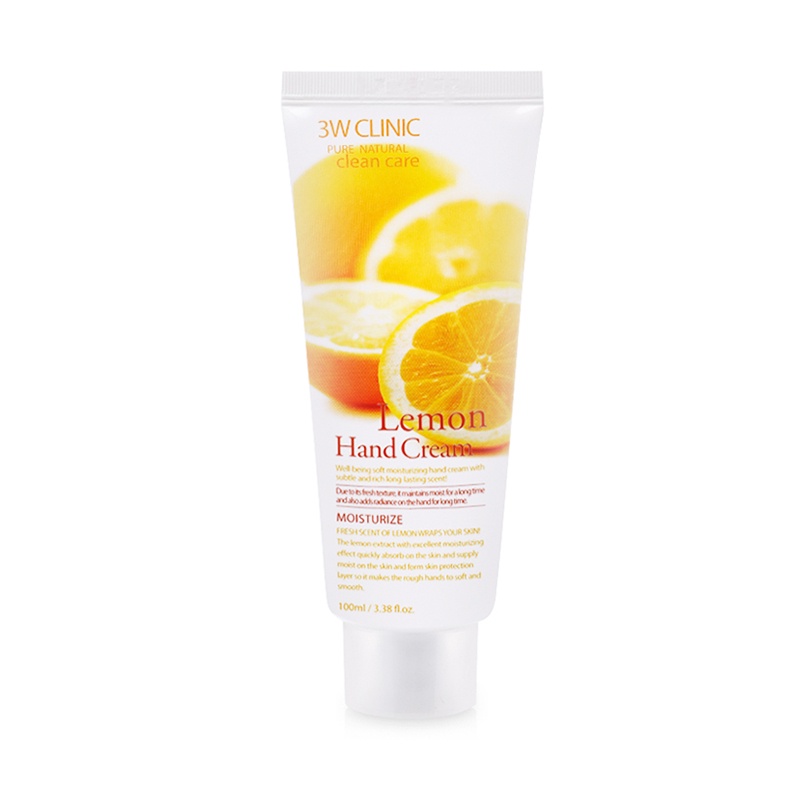 Kem dưỡng da tay 3W Clinic Hand Cream 100ml chính hãng Hàn Quốc