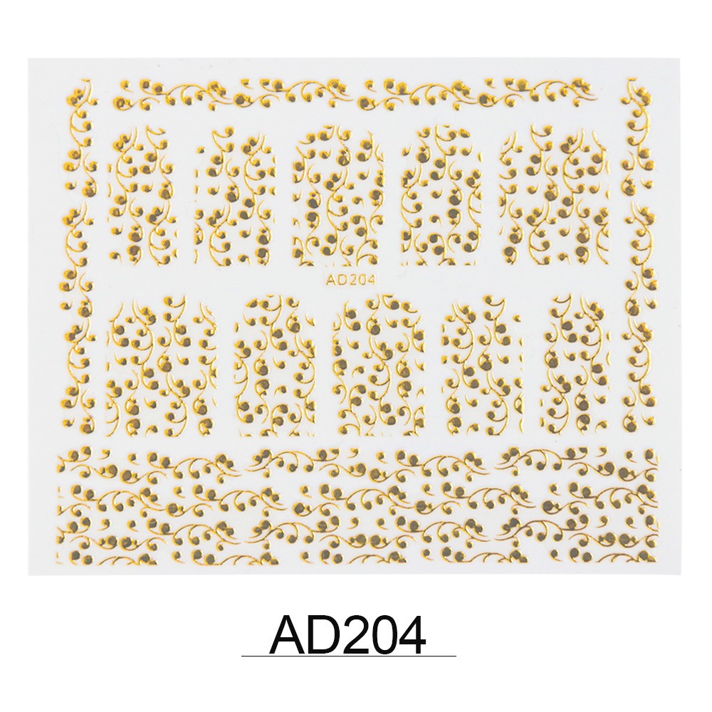 Miếng dán trang trí móng tay nghệ thuật 3D